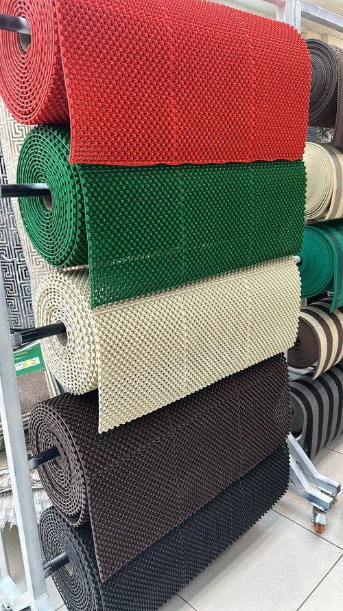 Heavy-Duty PVC Coil Doormat / Anti-Slip Spaghetti Floor Mat Roll