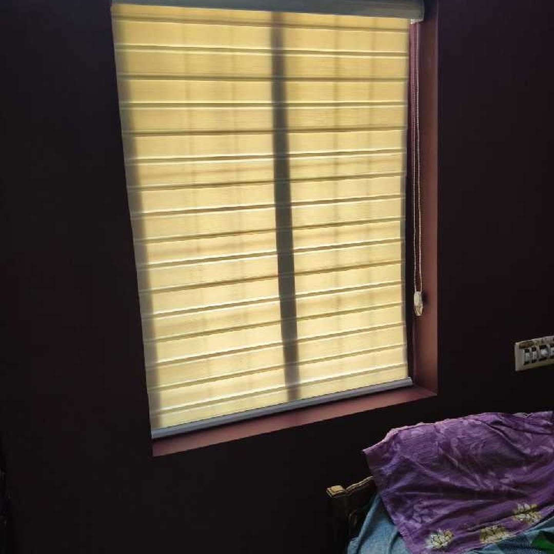 Modern Dual-Layer Zebra Roller Blinds (Light Control Window Blinds)