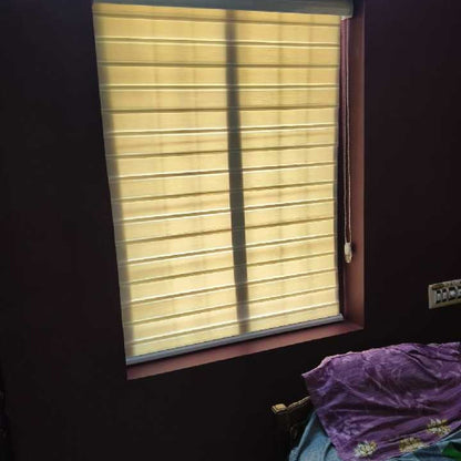Modern Dual-Layer Zebra Roller Blinds (Light Control Window Blinds)