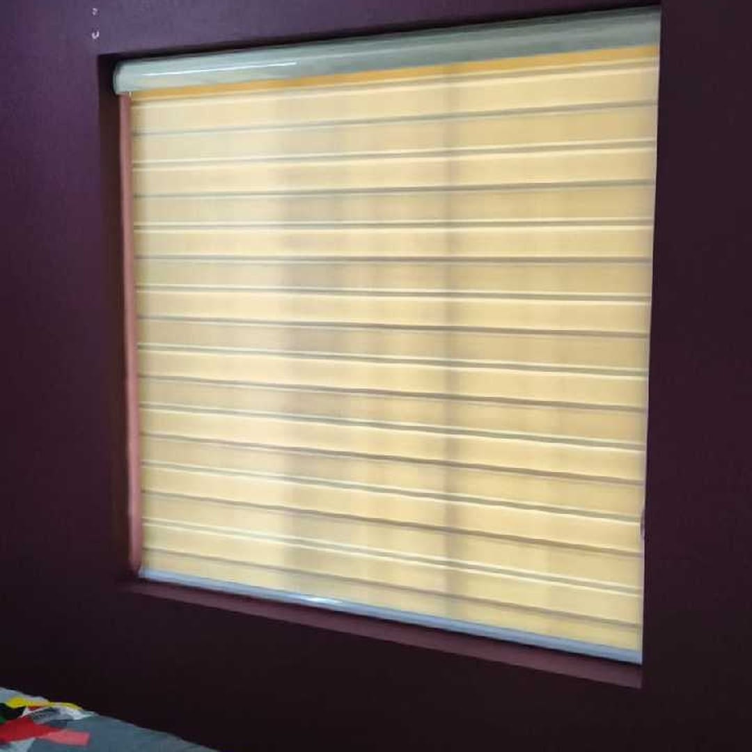 Modern Dual-Layer Zebra Roller Blinds (Light Control Window Blinds)